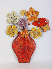 Flower Bouquet Wall Art (Orange Floral Bouquet)