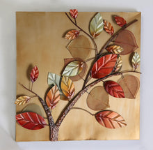 TWG Twin Fall Leaves Fall Leaves Metal Wall Art