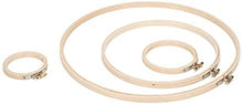 Darice Wood Embroidery Hoops, 9-Inch