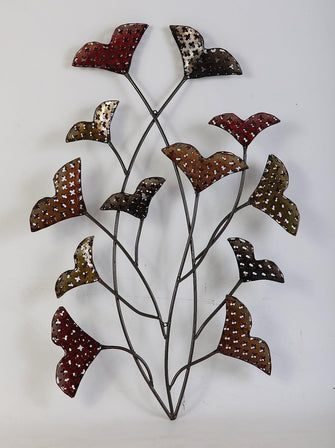 The Wild Australian Gentiana - A beautiful Floral Metal Home or Office Wall Decor.