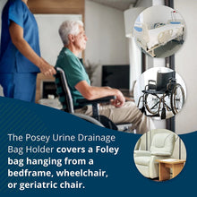 TIDI Posey Urine Drainage Bag Holder – Canvas, Blue – Qty: 1 Urine Drain Bag Holder/Cover – Wheelchair Accessory – Seat Accessory – Bladder Control Devices – Catheter Bag Covers – Home Care - (8215)