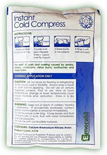 6 Pack Emerald Instant Cold Compress Pack (Ice Pack), Large (5" x 9")