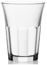 Bormioli Rocco Siena Clear Glass Set of 6 2.25 Oz. Transparent