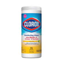 Clorox Disinfecting Wipes, Bleach Free Cleaning Wipes - Crisp Lemon, 35 Count