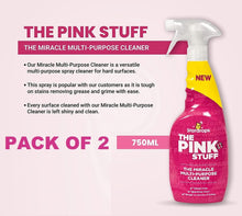 Pink stuff The Miracle Multi-Purpose Cleaner 750ml Spray WHIGT, 26 Fl Oz