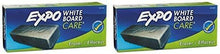 Expo Whiteboard / Dry Erase Board Soft Pile Eraser, 5 1/8-inch (2, Regular) Size: Regular PackageQuantity: 2, Model:, Office Accessories & Supply Shop