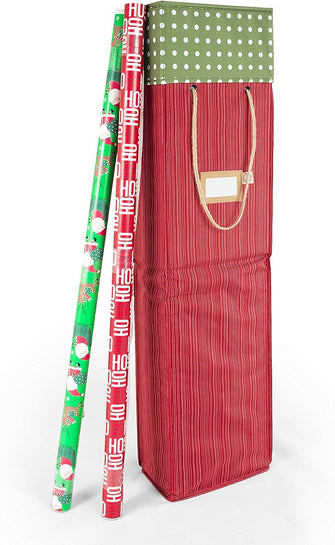 Santa's Bags Wrapping Paper Storage Box (Polka Dot)