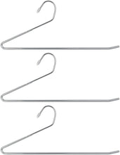 Richards Homewares Gel/Clear Trouser Hanger Set/3 Closet Organizer, 3 Piece