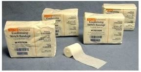 McKesson Performance Non Sterile Conforming Stretch Gauze 3quot;X4.1 Yards - Box of 12 - Model 41032000 by McKesson