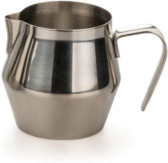 RSVP 18/8 Stainless Steel Espresso Frothing and Steaming Pitcher, 10-Ounce