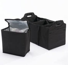 Folding Trunk Organizer With Cooler Bag