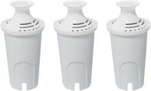 PureGreen Replacement Filters Brita Pitchers & Dispensers, from Activated Coconut Shell, to Purify Chlorine, Odor & Taste, Softening Tap Water, 3 Pack Cartridges
