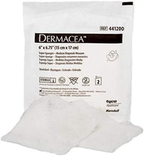 COVIDIEN Sponge Dressing Dermacea 100% Cotton 6 X 6-3/4 Square (#441200, Sold Per Pack) by Dermacea