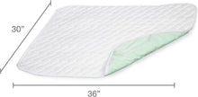 DMI Waterproof Sheet to be Used as a Bed Pad, Bed Liner, Mattress Protector, Pee Pad, Furniture Cover or Seat Protector with Quilted Slide Sheet and 3 Layers of Protection, Without Straps, 30 x 36