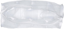 Whitmor Mesh Hosiery Wash Bag White 4-Compartment