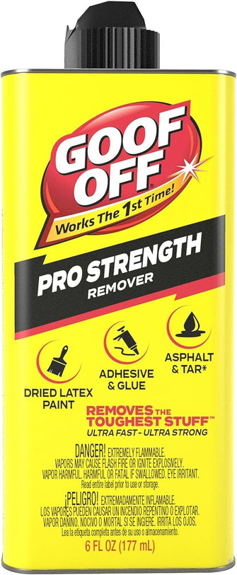 Goof Off FG661 Professional Strength Remover, 6 Oz