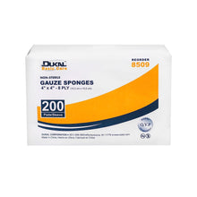 Dukal-8509 Gauze Sponge, 8-Ply, Non Sterile, Basic, 4" x 4" (Pack of 4000)