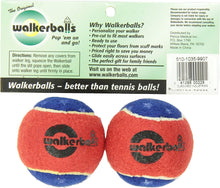 Walkerballs Walker Tennis Ball Glides, Package of 2, Patriotic