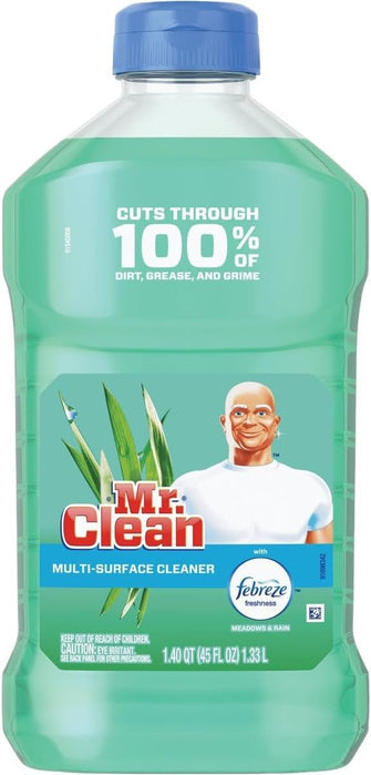 Mr Clean 78429 45 Oz Mr Clean With Febreze Meadows & Rain Multi-Surface Cleaner