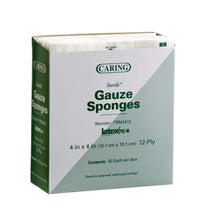 Medline PRM4412 Caring Woven Sterile Gauze Sponges, 4"x4" (Case of 1200)