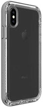 Lifeproof Next for iPhone X Case Beach Pebble (Clear/Sleet Gray)