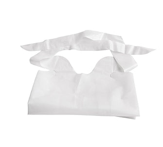 Medline NON24267A Waterproof Plastic Bibs, 15" x 20", White (Pack of 500)