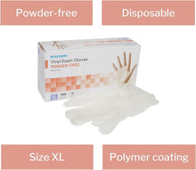 McKesson Glove Vnl Pf Mdpk Xl Ns - Box of 100 - Model 14-120