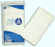 Dynarex Multi-Trauma Dressing, Sterile, 12 x 30, 50/cs