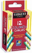 Sargent Art 66-3010 12-Count Colored Chalk