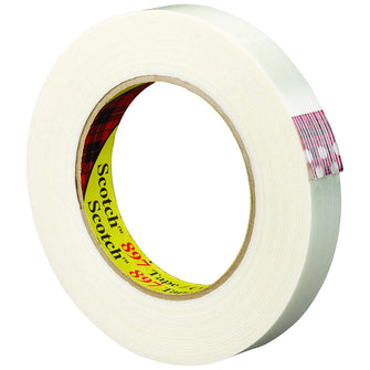 3M™ 897 Strapping Tape, 6.0 Mil, 2" x 60 yds, Clear, 24/Case, 3M Stock# 7000123443