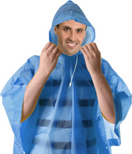 Wealers Adult Emergency Rain Poncho with Hood – Waterproof, Thick EVA Plastic Material, Breathable, Durable, Lightweight, and Reusable | Full Size Unisex Raingear with Hooded Drawstrings