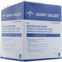 Medline Avant Gauze Sterile Drain Sponge NON256000, Pack of 2 Boxes, 100 Total