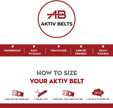 Aktiv Belts Combo Pack for Men & Women - TSA Friendly Belt - Great for All Activities - Golf, Snowboard, Ski, Snow Pants, Hiking, Riding, Backpacking, Casual, etc. Comes with 2 Belts and 3 Buckles!