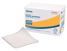 Dukal-8509 Gauze Sponge, 8-Ply, Non Sterile, Basic, 4" x 4" (Pack of 4000)