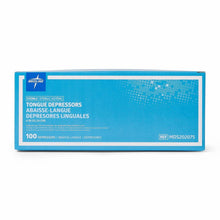 Medline Wood Tongue Depressors, Individually Wrapped, Sterile, 6 inch, 100 Count (Pack Of 10)