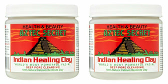 Aztec Secret Indian Healing Clay 1 Pound (Pack of 2)