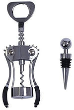 Select Culinary Premium Corkscrew and Wine Stopper Set