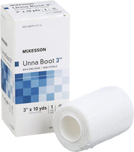 McKesson Unna Boot with Zinc Oxide, Non-Sterile, 3 in x 10 yd, 1 Roll