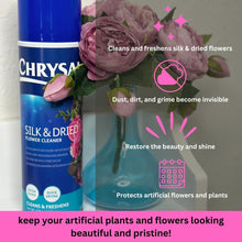 Chrysal Silk & Dried Flowers Cleaner Spray (16.9 oz) - Floral Supplies For Artificial Plants - Flower Arrangements Supplies - Ideal Florist Supplies – Artificial Plant accessories - Silk Plants Cleane