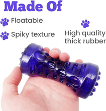 Bonita Pet Dog Chew Toy - for Aggressive Chewer Indestructible Interactive Boredom Training Promotes Dental Health & Clean Teeth Relieves Anxiety Stress, Purple