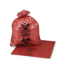 Medegen 50-40 Biohazardous Waste Bag, 1.5 ml Gauge, 1-3 Gallon Capacity, 500/CS