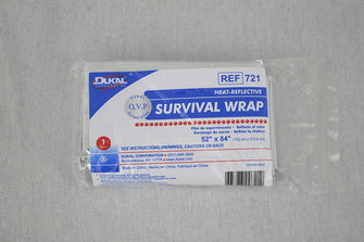 Dukal Heat Reflective Emergency Blanket/Survival Blanket