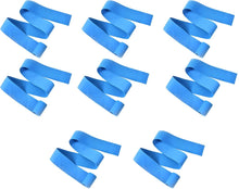 Disposable Tourniquet 1" x 18" Latex-Free - Blue - Pack of 8 by Global Medical