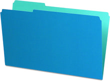 Pendaflex 435013BLU Interior File Folders, 1/3 Cut Top Tab, Legal, Blue (Box of 100)