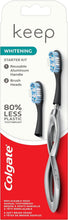 Colgate Keep Manual Toothbrush Whitening Starter Kit - Silver, 1 count