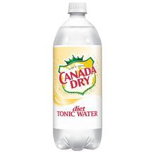 Diet Canada Dry Tonic Water, 1 Liter Bottle