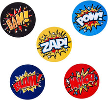 Rhode Island Novelty 1.5" Superhero Roll Stickers