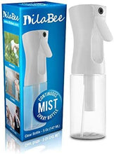 DilaBee. Continuous Mist Empty Spray Bottle For Hair, 5 Oz - Salon Quality 360 Water Misting Sprayer - Pressurized Aerosol Stylist Spray Mister BPA Free (5 Oz)