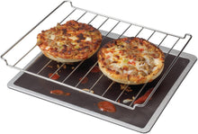 Miles Kimball Oven Liner, 8.5" X 11" Durable Non-Stick Sheet, Black