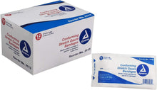 Dynarex Stretch Gauze Bandage Roll Sterile 3"x4YD - 12 Rolls Each (Value Pack of 8)